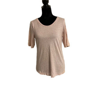 WOMEN’S short sleeve pink  T-shirts. Size M